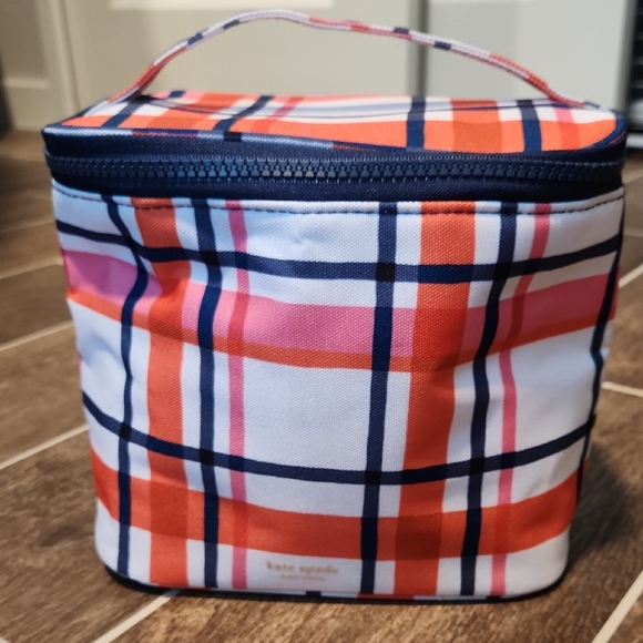 kate spade Handbags - New- Kate Spade Small Multicolor Plaid Lunch Bag